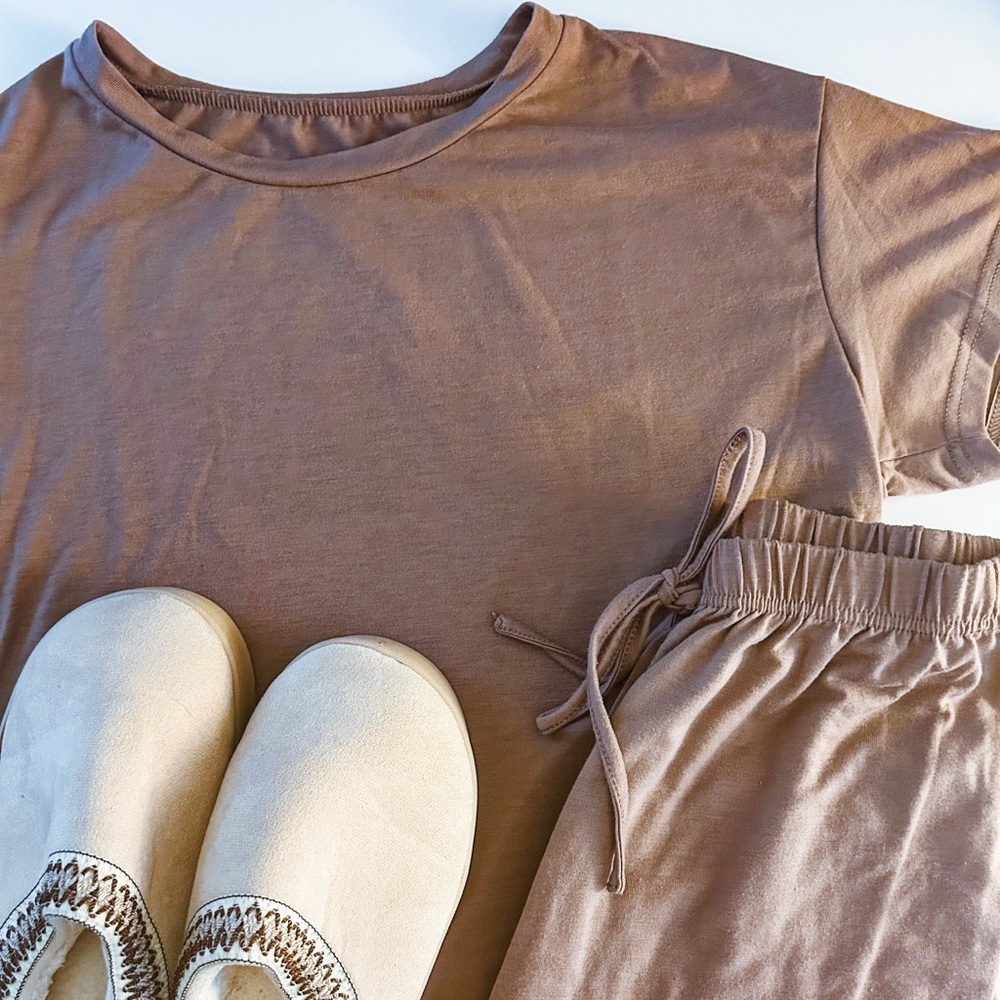Women's Brown Loungewear Set